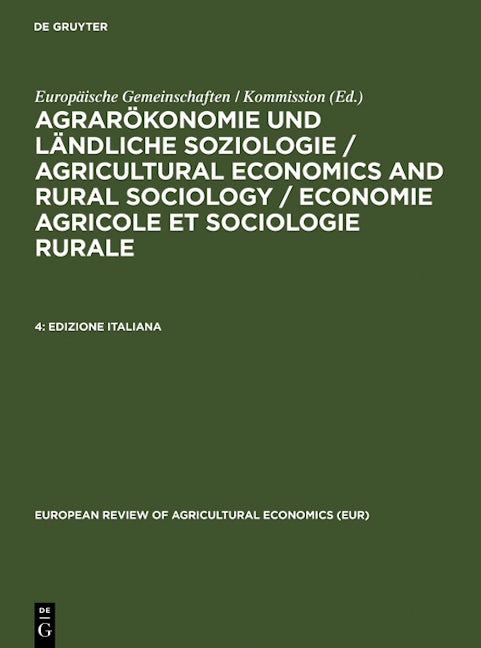 Book cover image for Edizione Italiana ISBN: 9783598101014